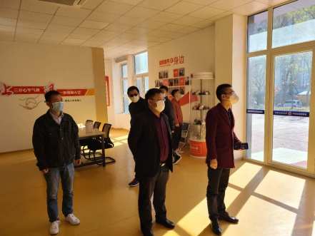 广安爱众贺洪燕一行莅临yl6809永利软件